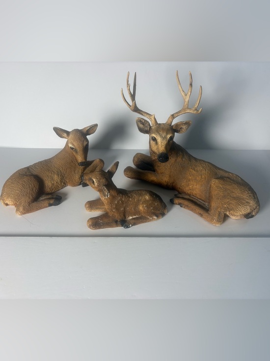 Homeco Other - 1980’s Homeco Deer Family set